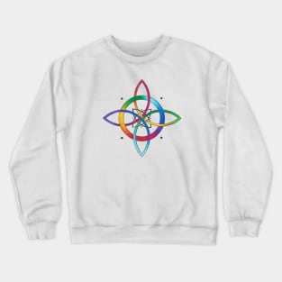 Rainbow Celtic Knot Crewneck Sweatshirt